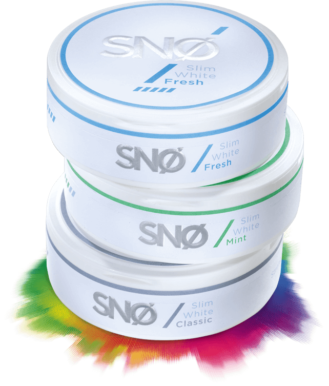 Discover the SNØ Slim White Nicotine Pouches